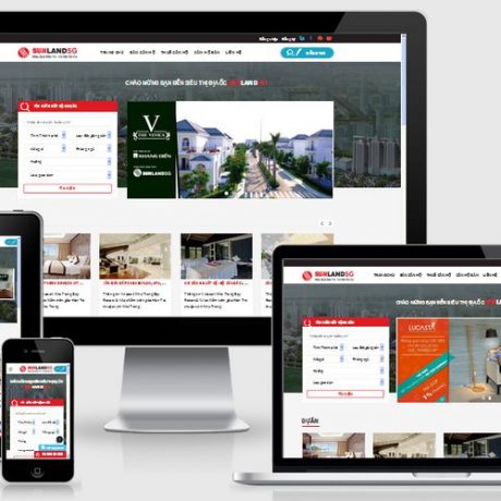 Thiết kế web bất động sản tại Vĩnh Phúc chuẩn SEO giá rẻ