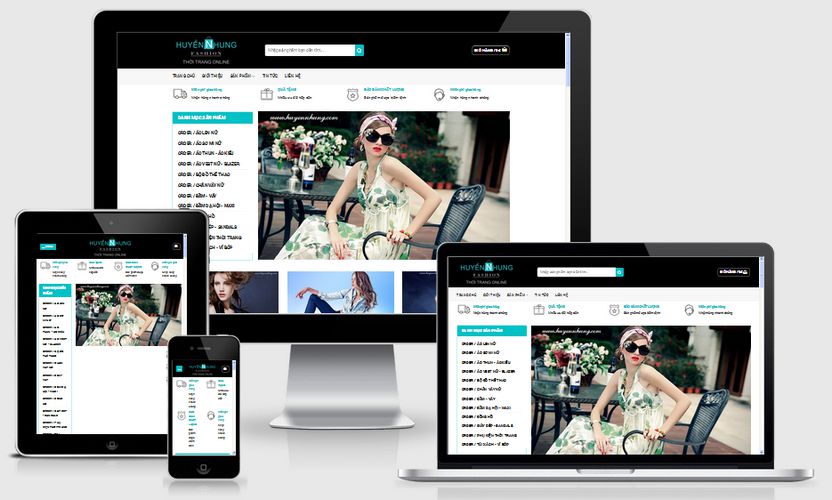 Thiết kế website thời trang tại Vĩnh Phúc chuyên nghiệp chuẩn SEO